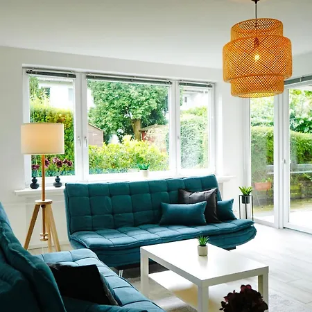 Erholsames Wohnen Fuer 6 Personen-3 Schlafzimmer-Parkplatz-Waschmaschine-Garten Appartamento
