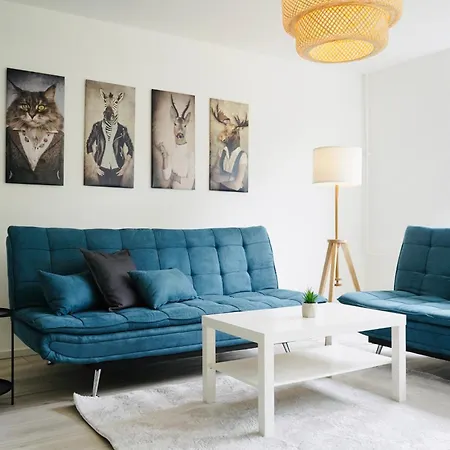 Erholsames Wohnen Fuer 6 Personen-3 Schlafzimmer-Parkplatz-Waschmaschine-Garten Appartamento *